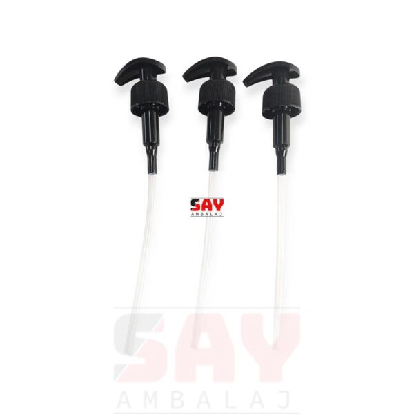 Siyah Plastik Sıvı Sabun Pompalı 28 pp