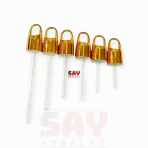 Kelebek Gold Metal Beyaz Lastik 18 pp Damlalık