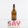 Sise-Amber-Cam-Gold-Damlalıklı-Siyah-Emzik-30cc