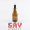 Sise-Amber-Cam-Gold-Damlalıklı-Siyah-Emzik- 5cc